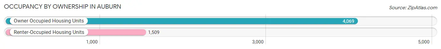 Occupancy by Ownership in Auburn