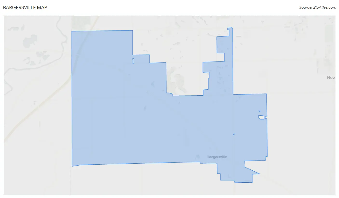 Bargersville Map