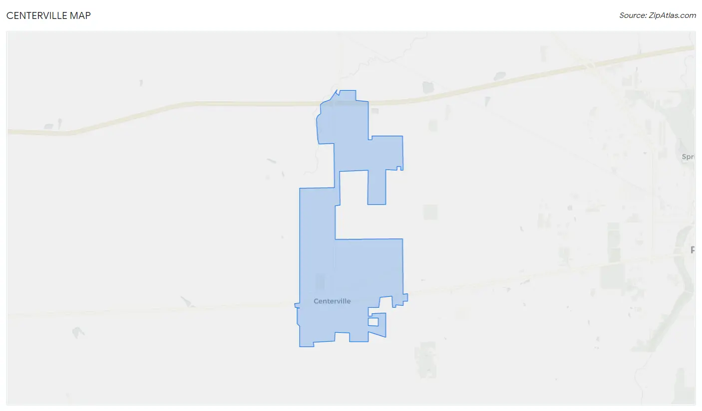 Centerville Map