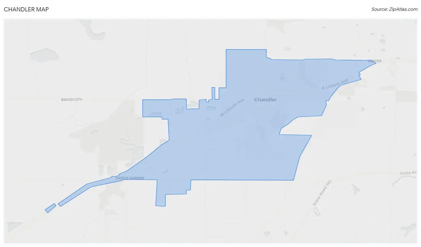 Chandler Map