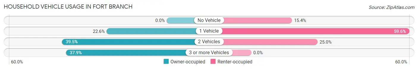 Household Vehicle Usage in Fort Branch