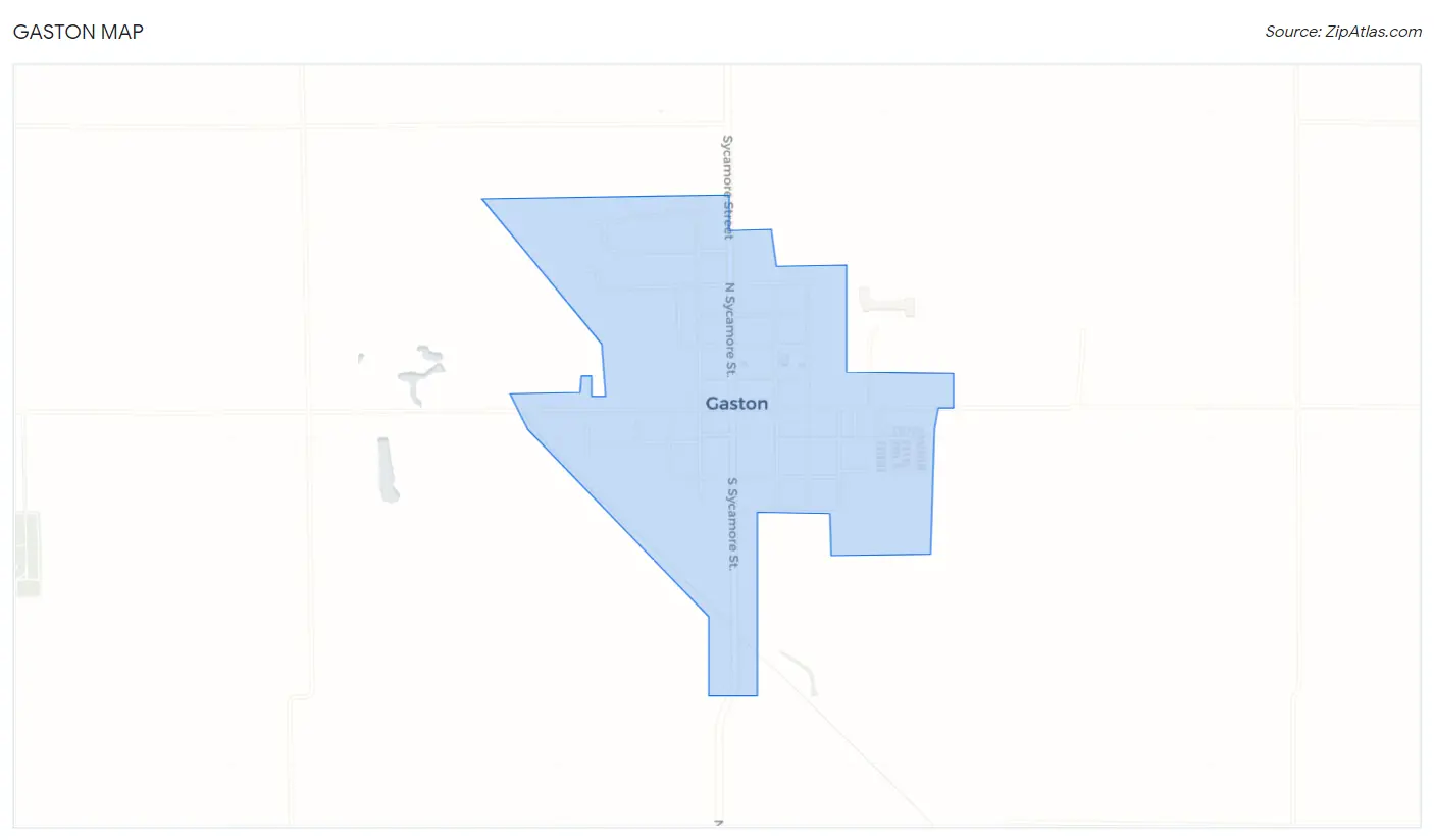 Gaston Map