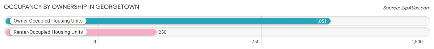 Occupancy by Ownership in Georgetown