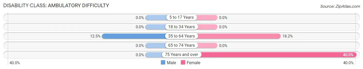 Disability in Griffin: <span>Ambulatory Difficulty</span>