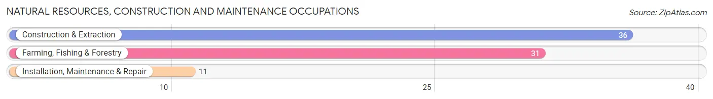 Natural Resources, Construction and Maintenance Occupations in Kentland