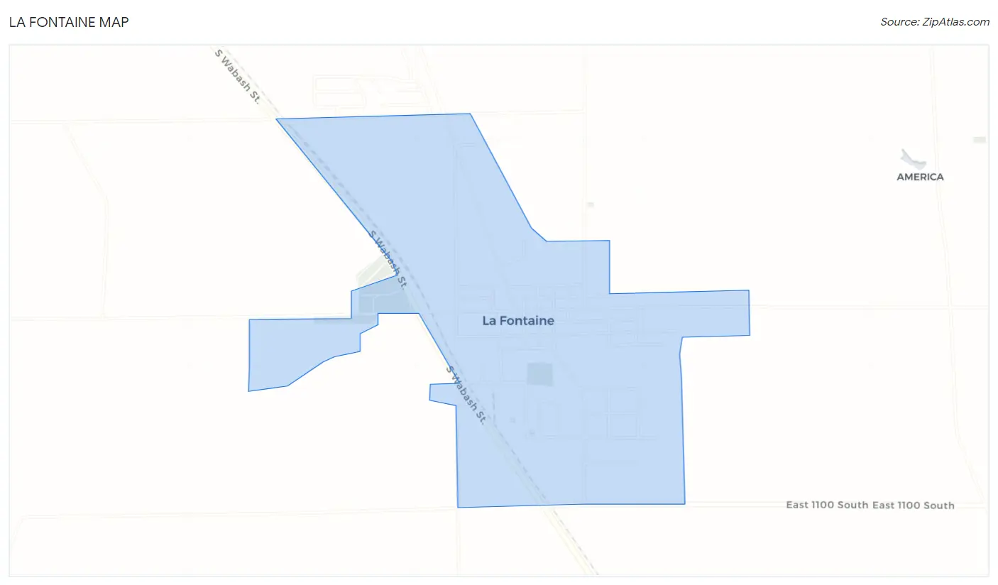 La Fontaine Map