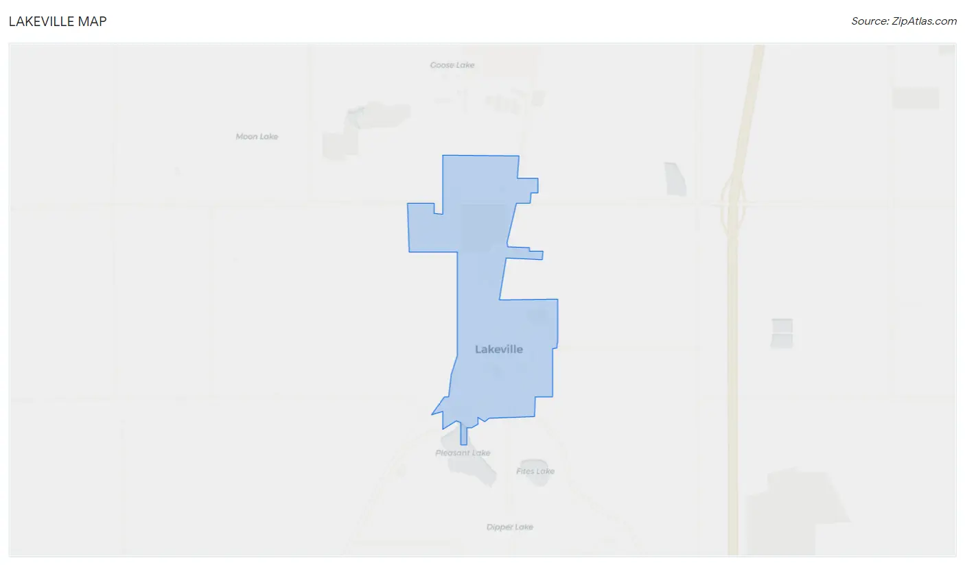 Lakeville Map