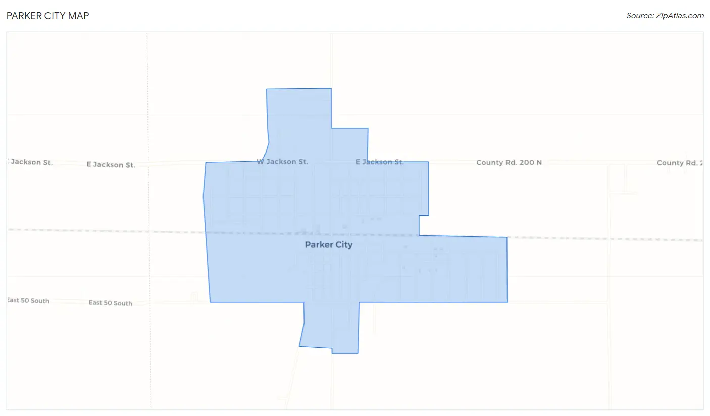 Parker City Map