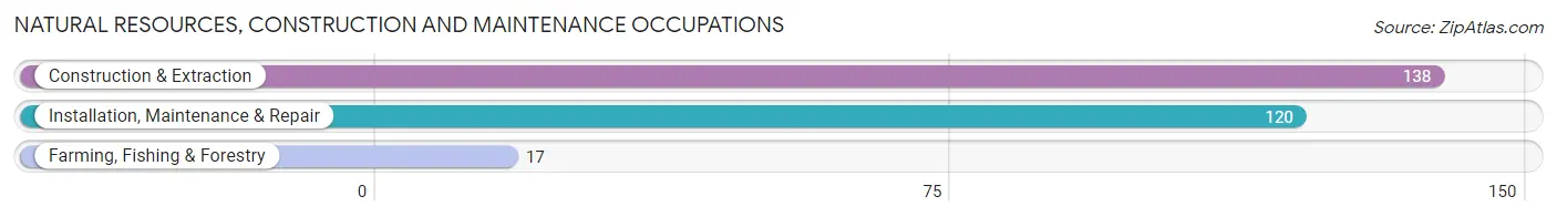 Natural Resources, Construction and Maintenance Occupations in Pendleton