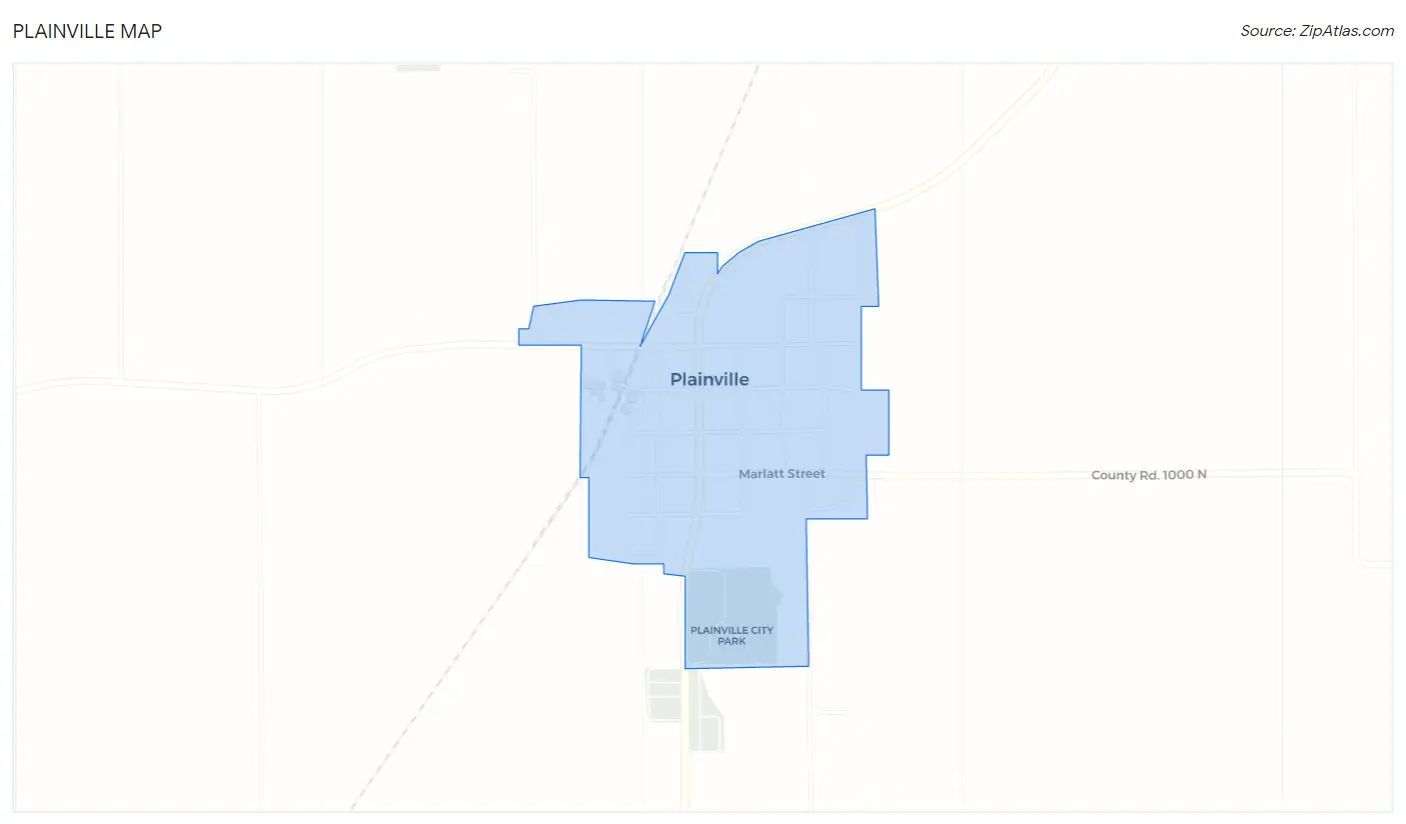 Plainville Map