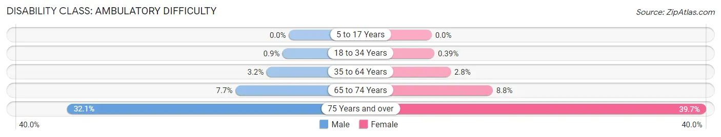 Disability in Schererville: <span>Ambulatory Difficulty</span>