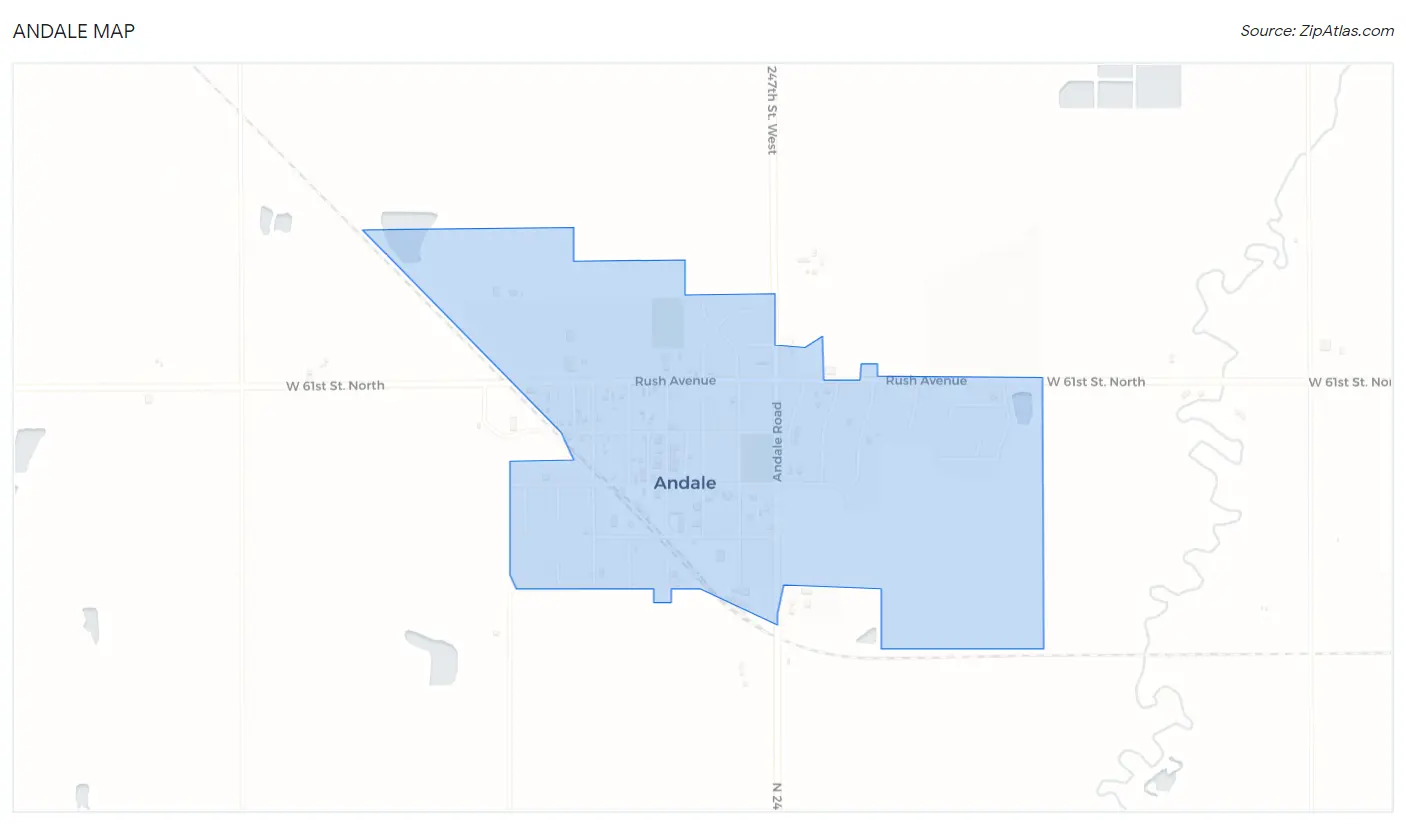 Andale Map