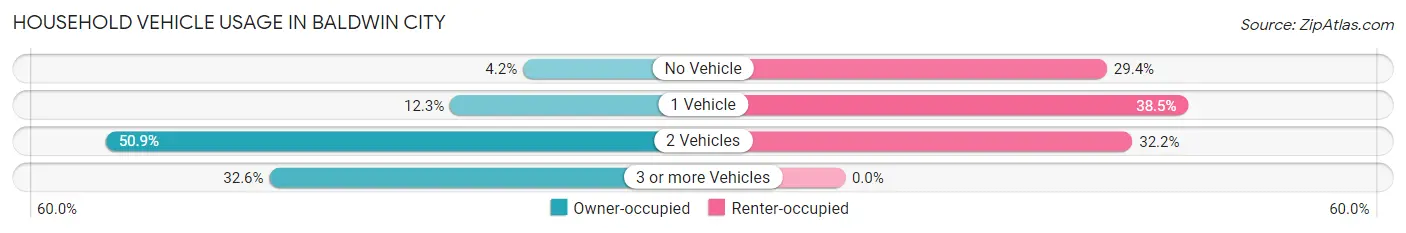 Household Vehicle Usage in Baldwin City