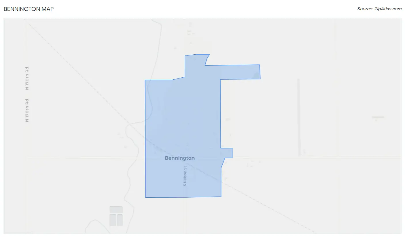 Bennington Map