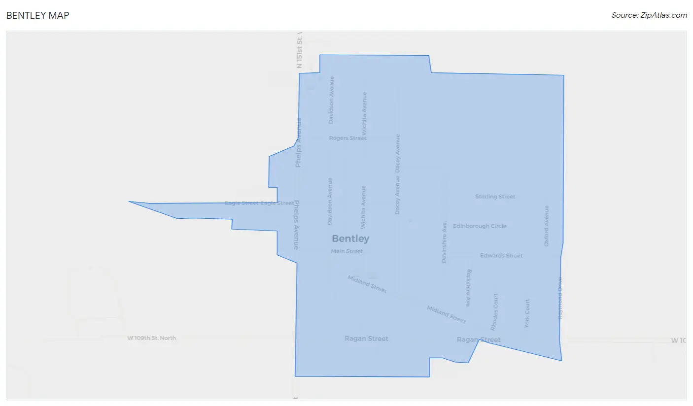 Bentley Map