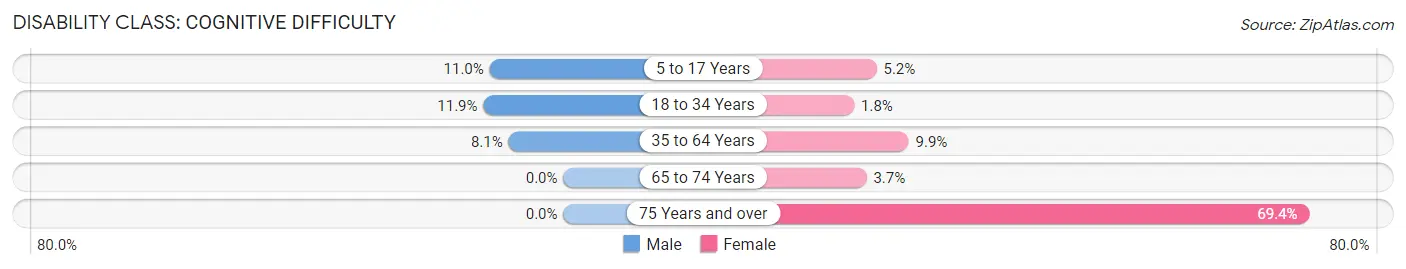 Disability in Douglass: <span>Cognitive Difficulty</span>