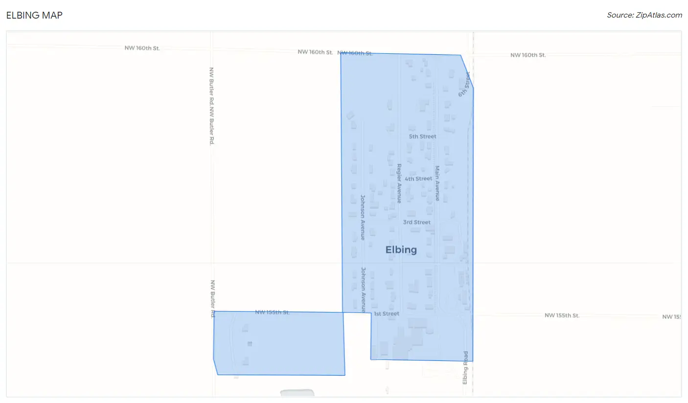 Elbing Map