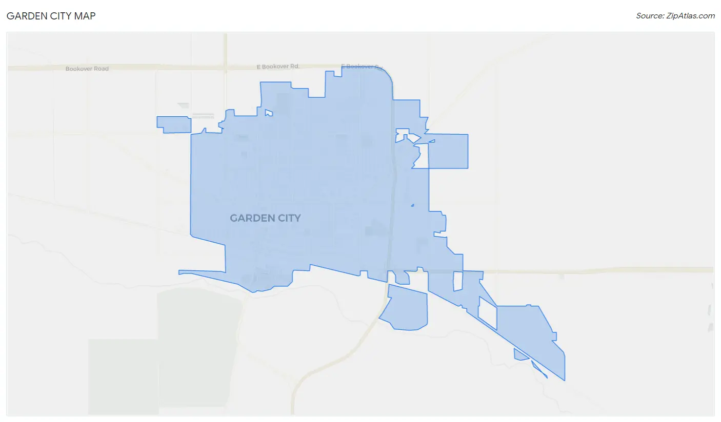 Garden City Map