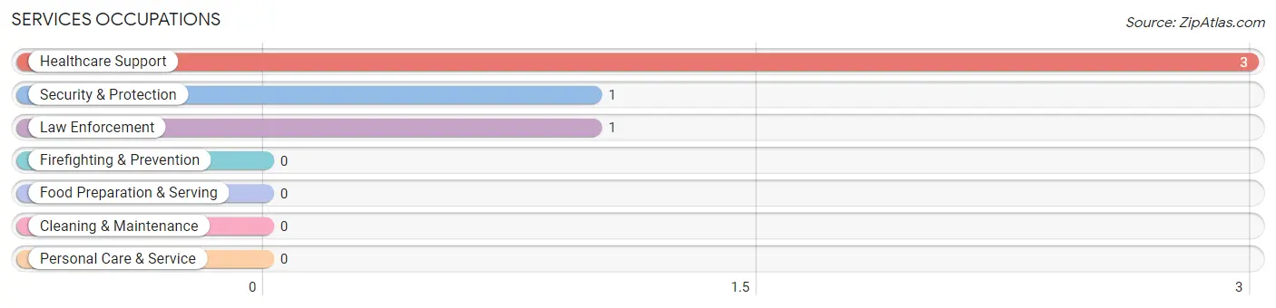 Services Occupations in Horace