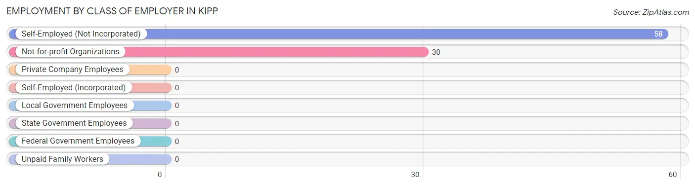 Employment by Class of Employer in Kipp