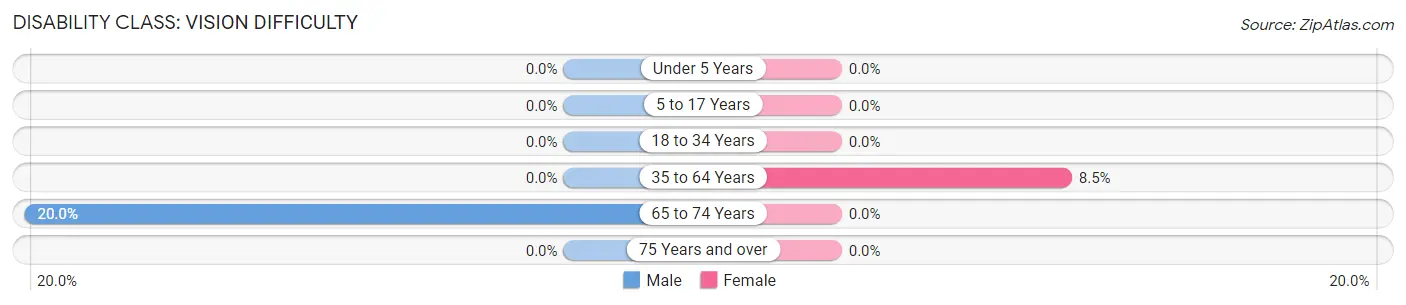 Disability in Mayetta: <span>Vision Difficulty</span>