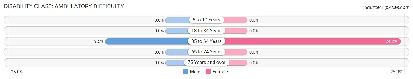 Disability in Netawaka: <span>Ambulatory Difficulty</span>