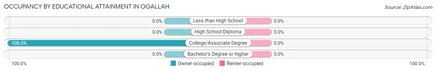 Occupancy by Educational Attainment in Ogallah