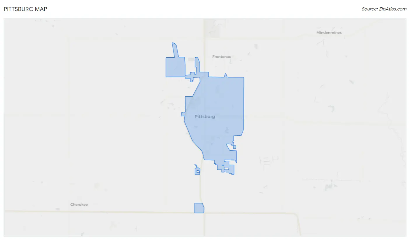 Pittsburg Map