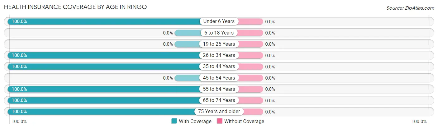 Health Insurance Coverage by Age in Ringo