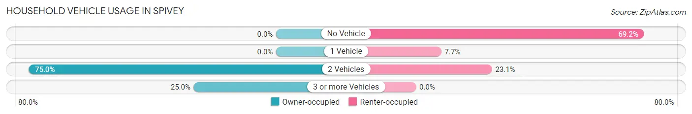 Household Vehicle Usage in Spivey