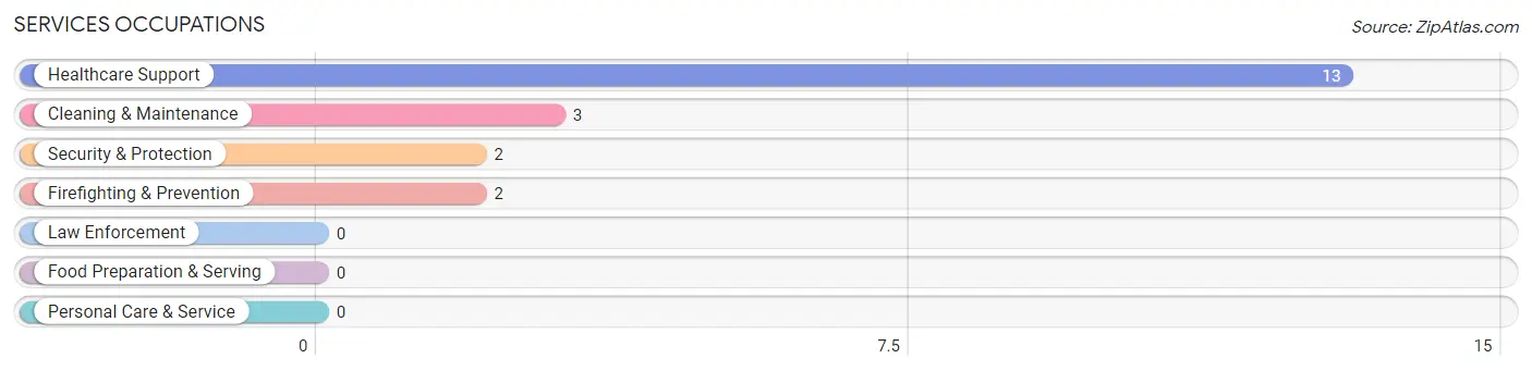 Services Occupations in St Paul