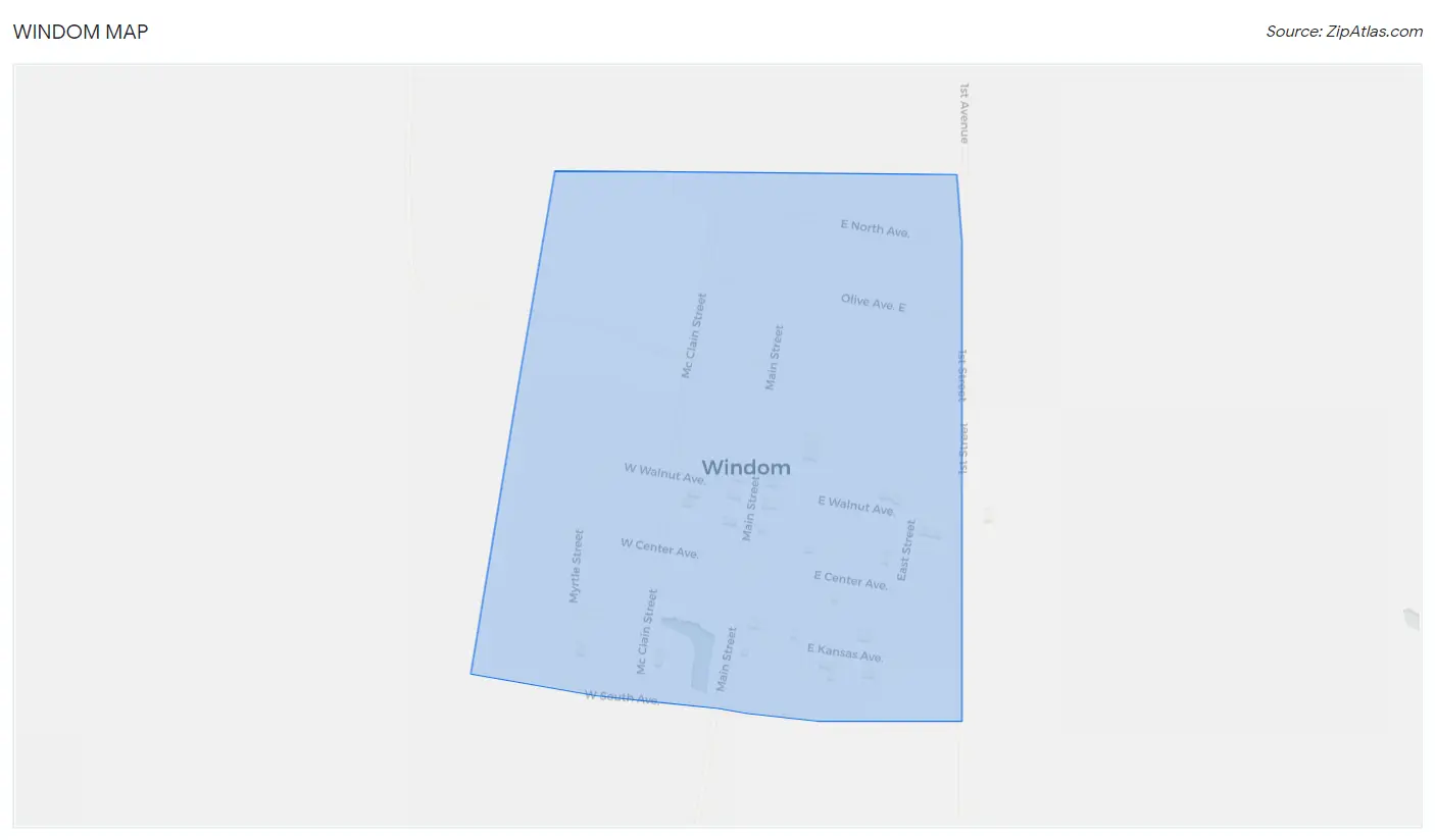 Windom Map