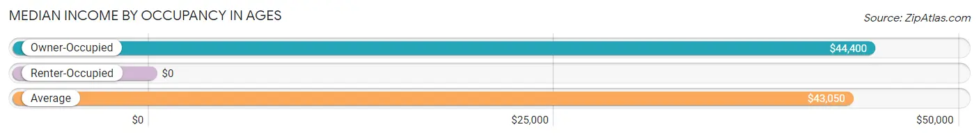 Median Income by Occupancy in Ages