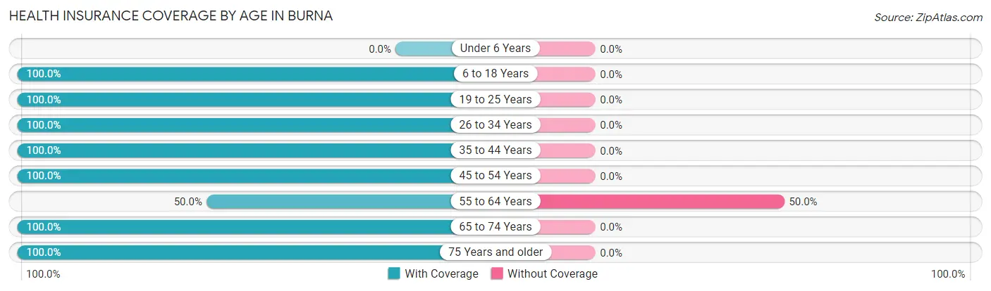 Health Insurance Coverage by Age in Burna