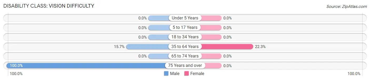 Disability in Chaplin: <span>Vision Difficulty</span>