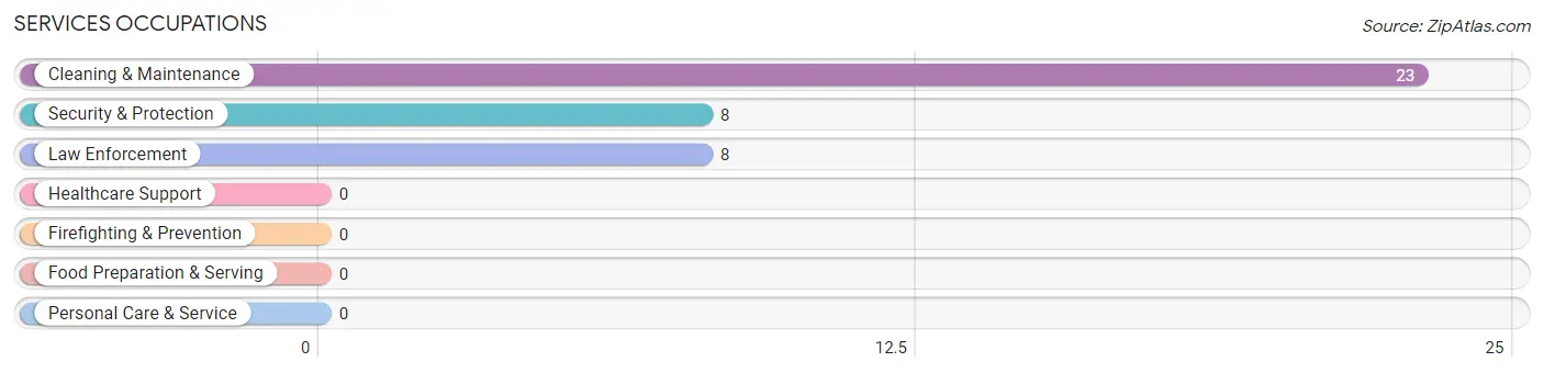 Services Occupations in Crayne