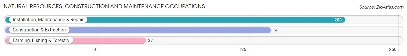 Natural Resources, Construction and Maintenance Occupations in Flatwoods