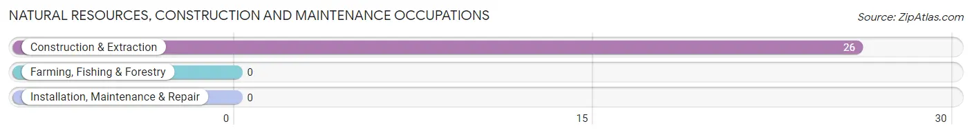 Natural Resources, Construction and Maintenance Occupations in Garrison