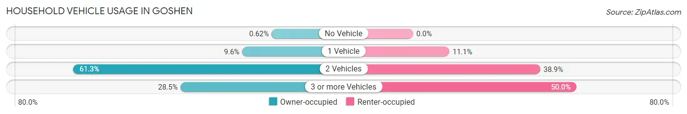 Household Vehicle Usage in Goshen