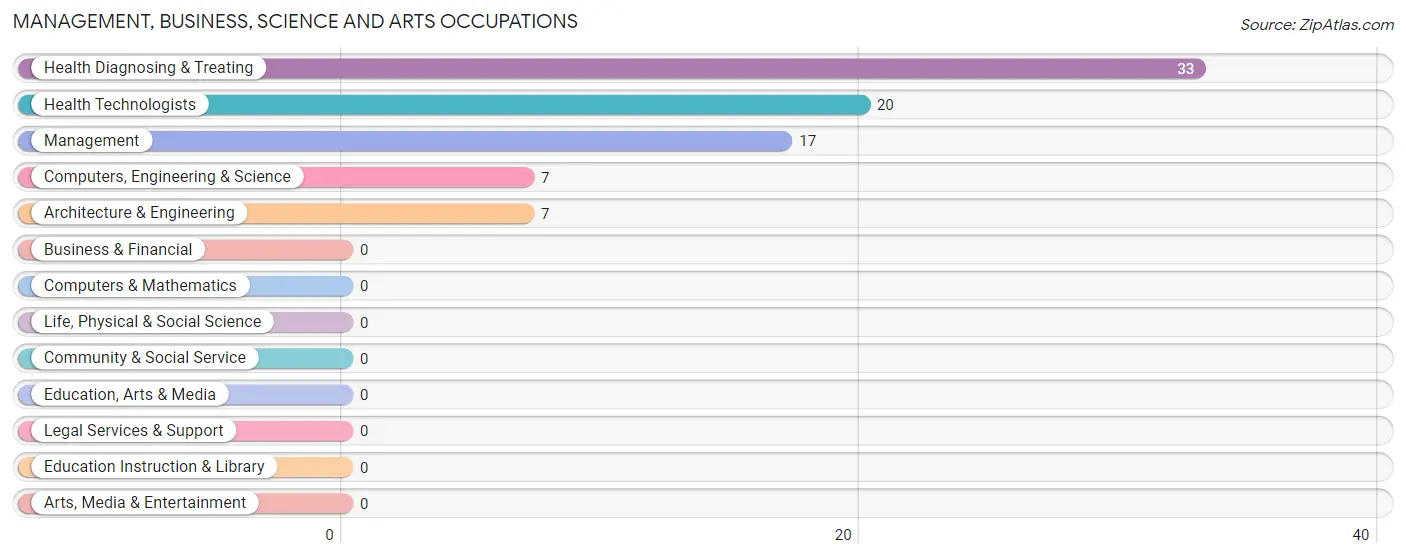 Management, Business, Science and Arts Occupations in Mayking