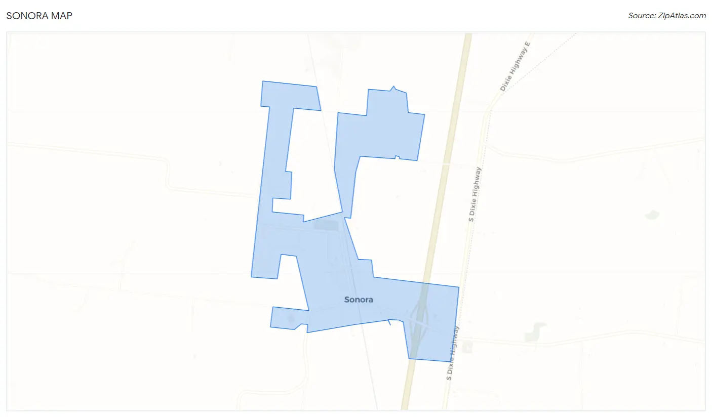 Sonora Map