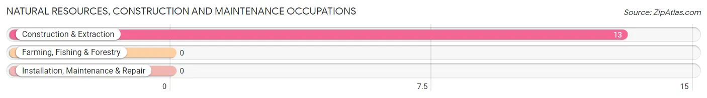 Natural Resources, Construction and Maintenance Occupations in Water Valley