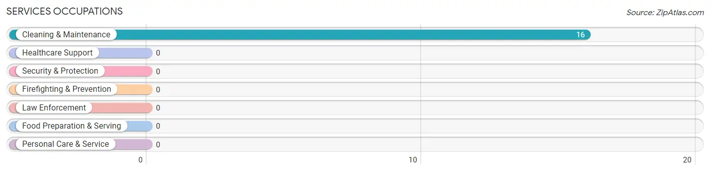 Services Occupations in Water Valley