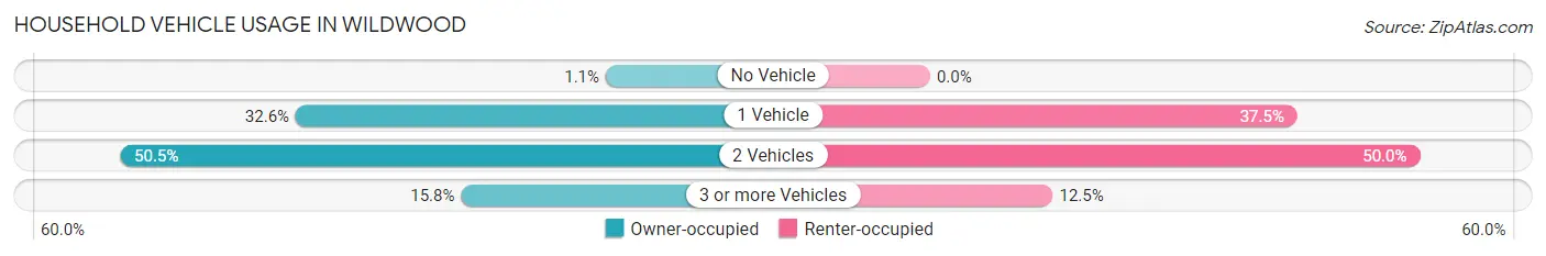 Household Vehicle Usage in Wildwood