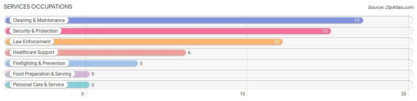 Services Occupations in Choudrant