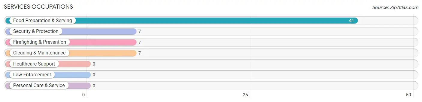 Services Occupations in Empire