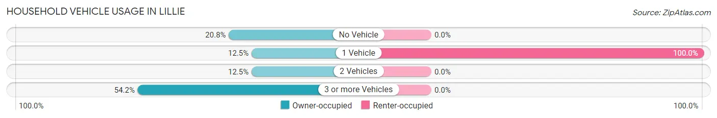 Household Vehicle Usage in Lillie