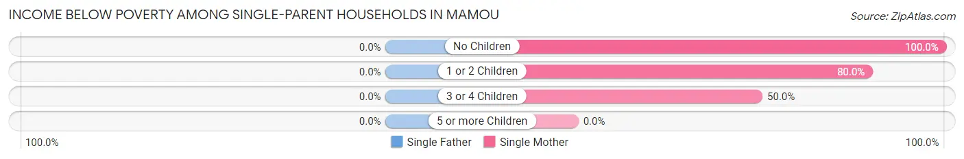 Income Below Poverty Among Single-Parent Households in Mamou