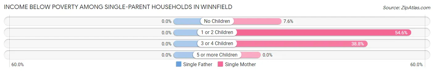 Income Below Poverty Among Single-Parent Households in Winnfield