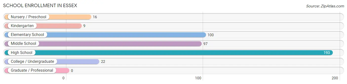 School Enrollment in Essex